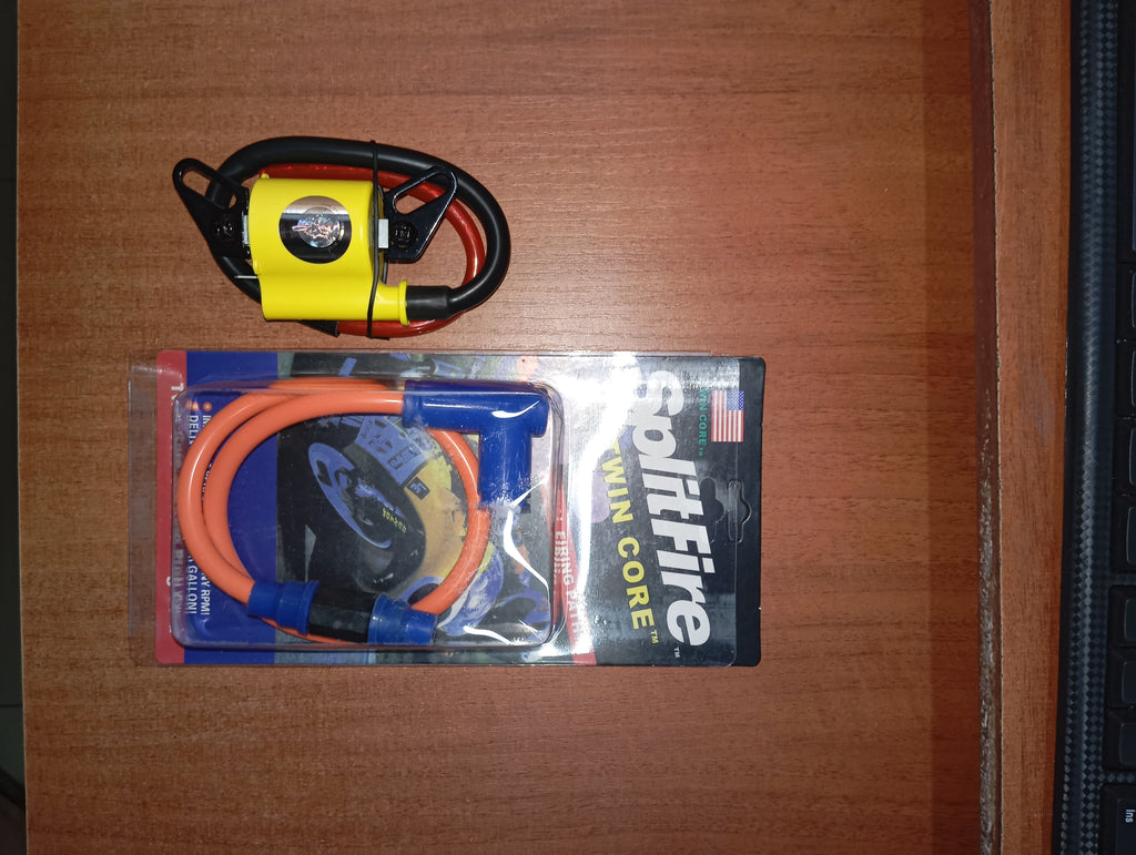 BOBINA DE ALTA HINDU CABLE DE ALTA SPLITFIRE PARA MOTOS