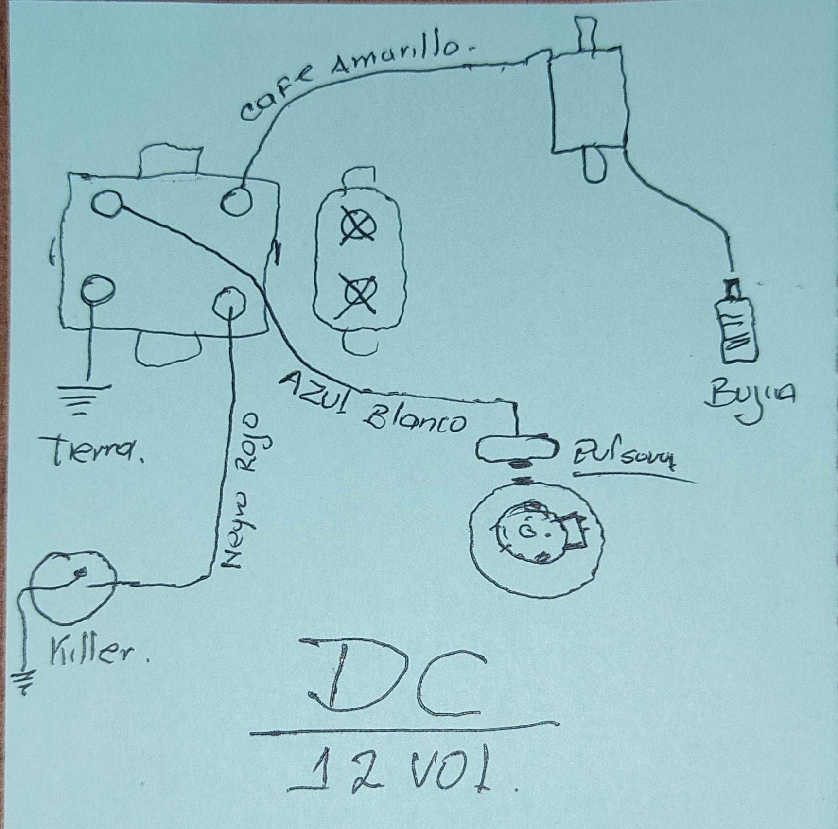 BOBINA DE ALTA HINDU CABLE DE ALTA SPLITFIRE PARA MOTOS