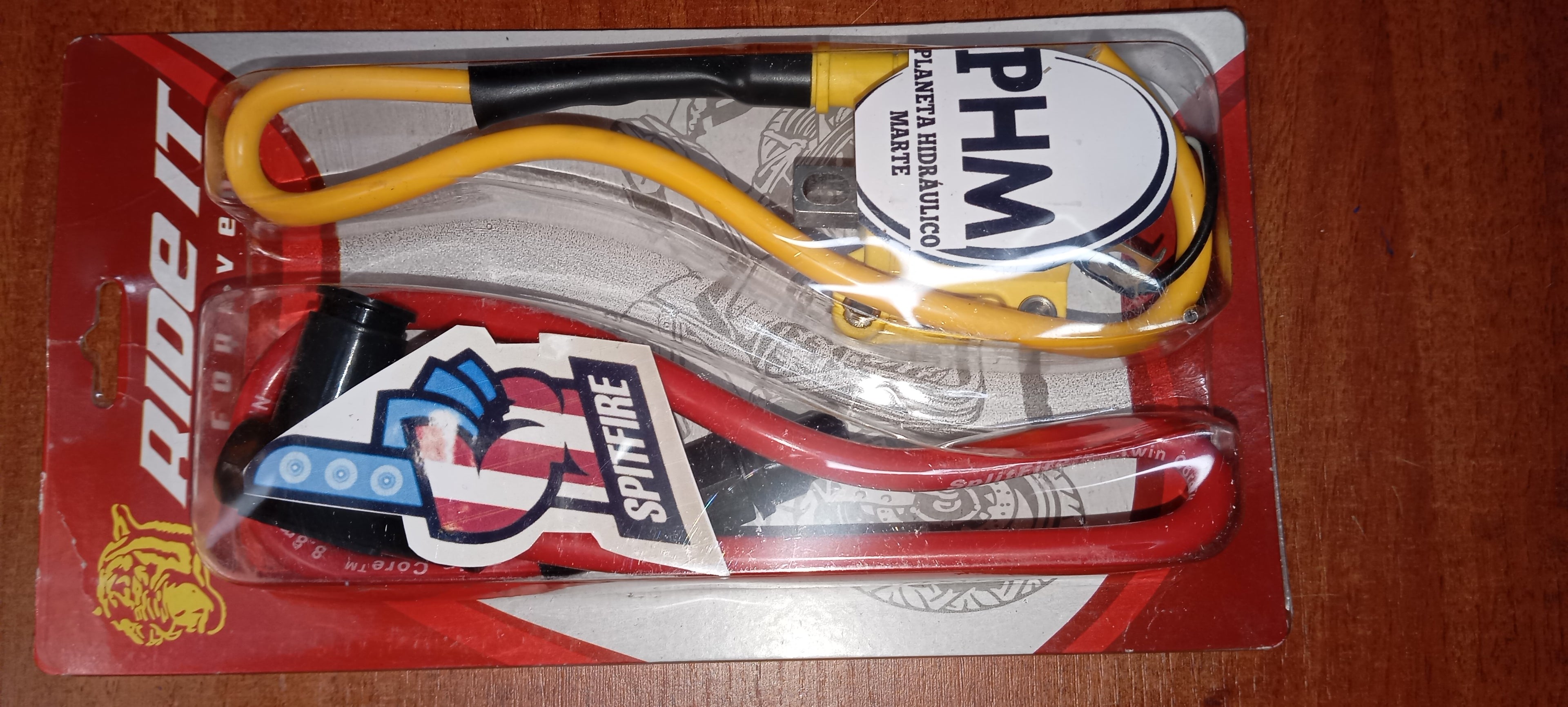 BOBINA PLANETA Y CABLE SPLITFIRE PARA MOTOS