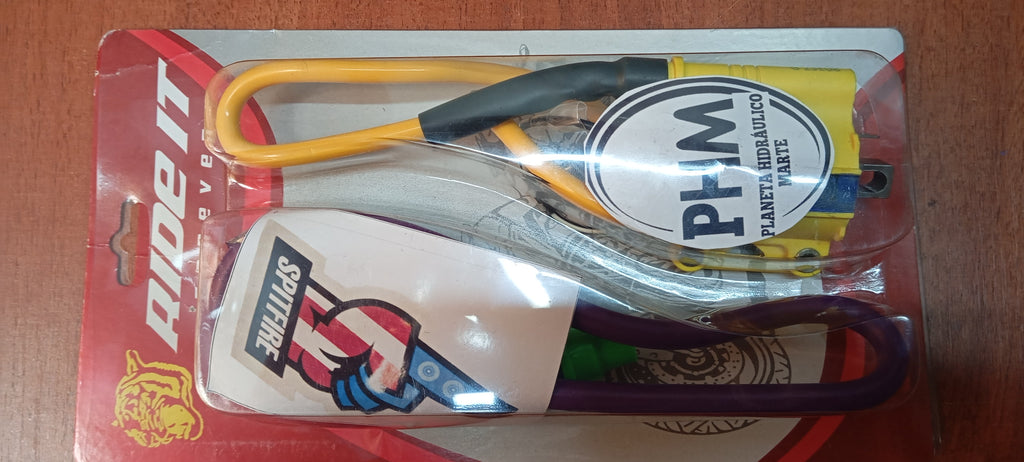 BOBINA PLANETA Y CABLE SPLITFIRE PARA MOTOS