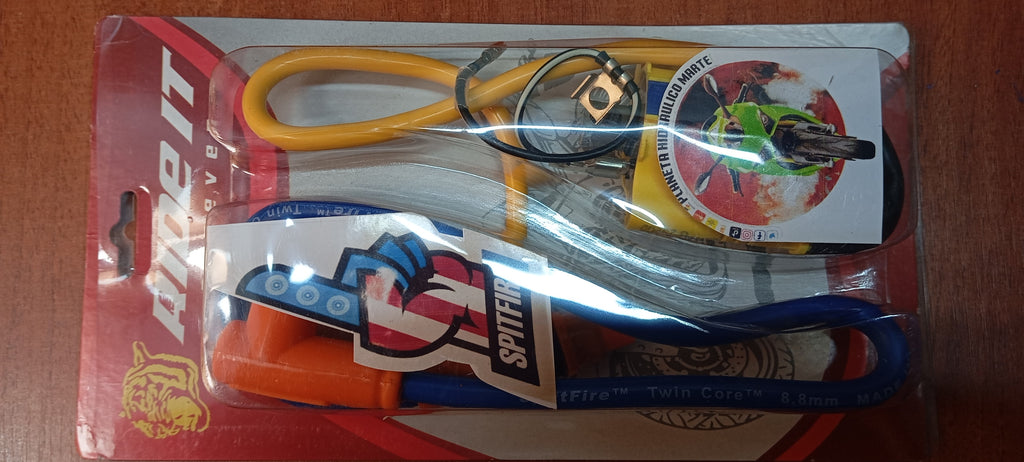 BOBINA PLANETA Y CABLE SPLITFIRE PARA MOTOS