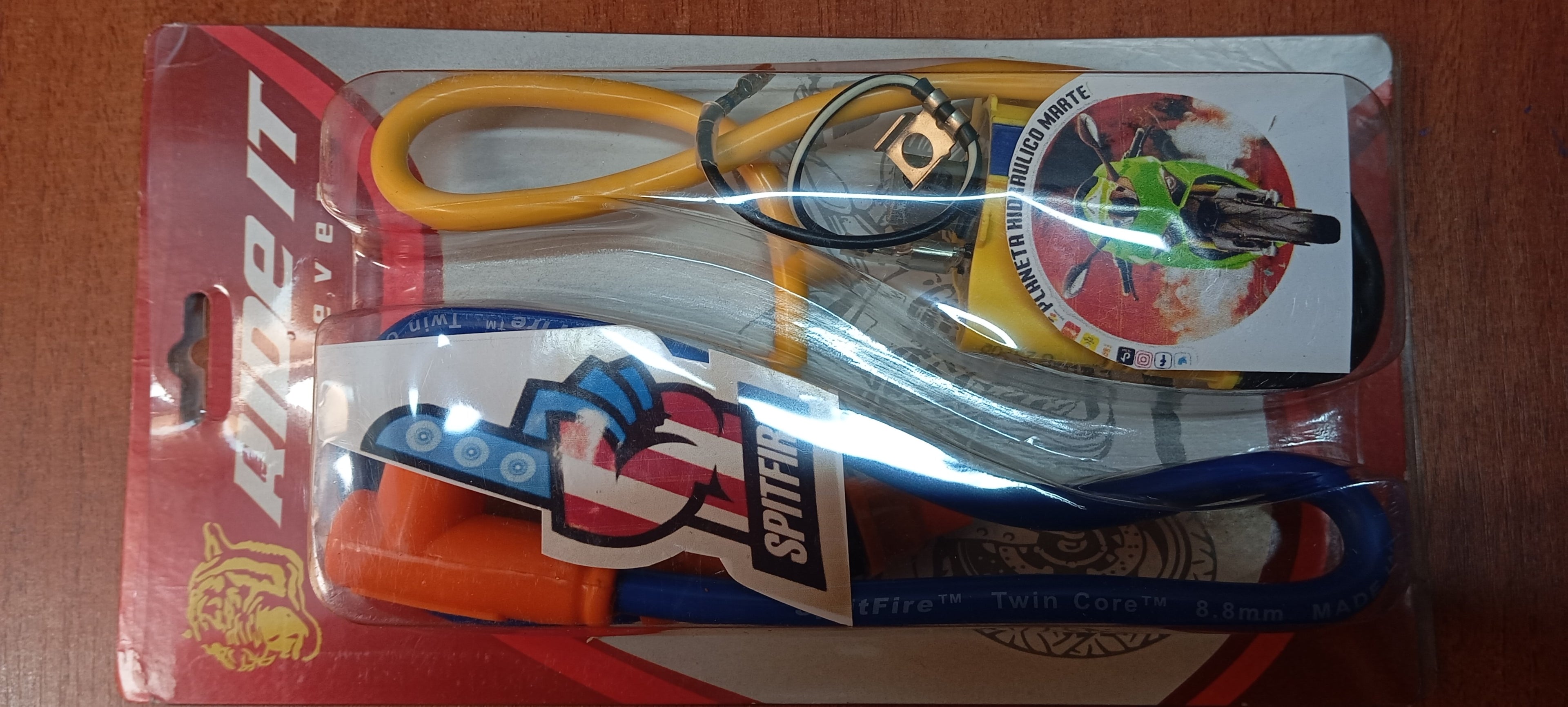 BOBINA PLANETA Y CABLE SPLITFIRE PARA MOTOS