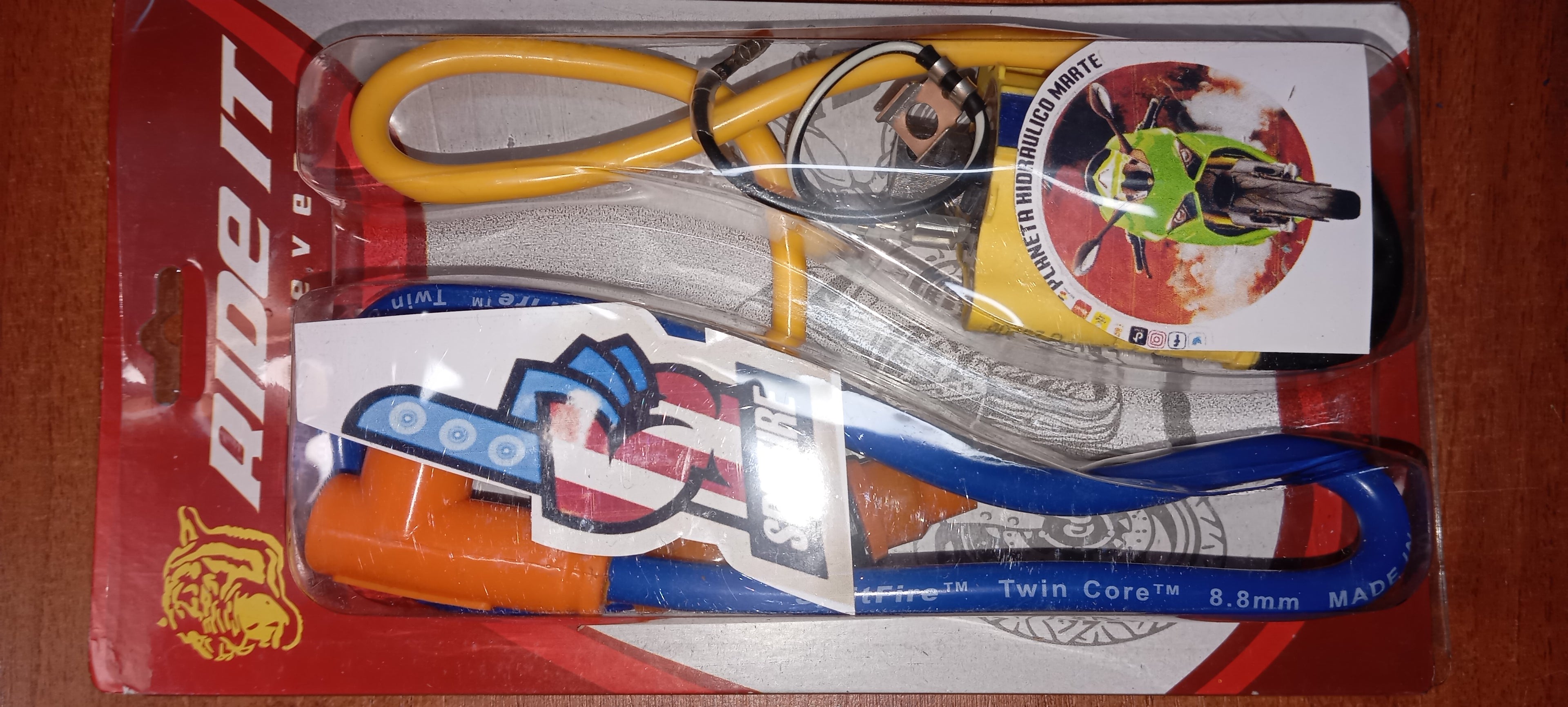 BOBINA PLANETA Y CABLE SPLITFIRE PARA MOTOS