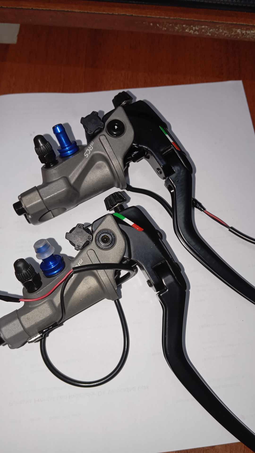 bombas de freno vertical super bike profesionales