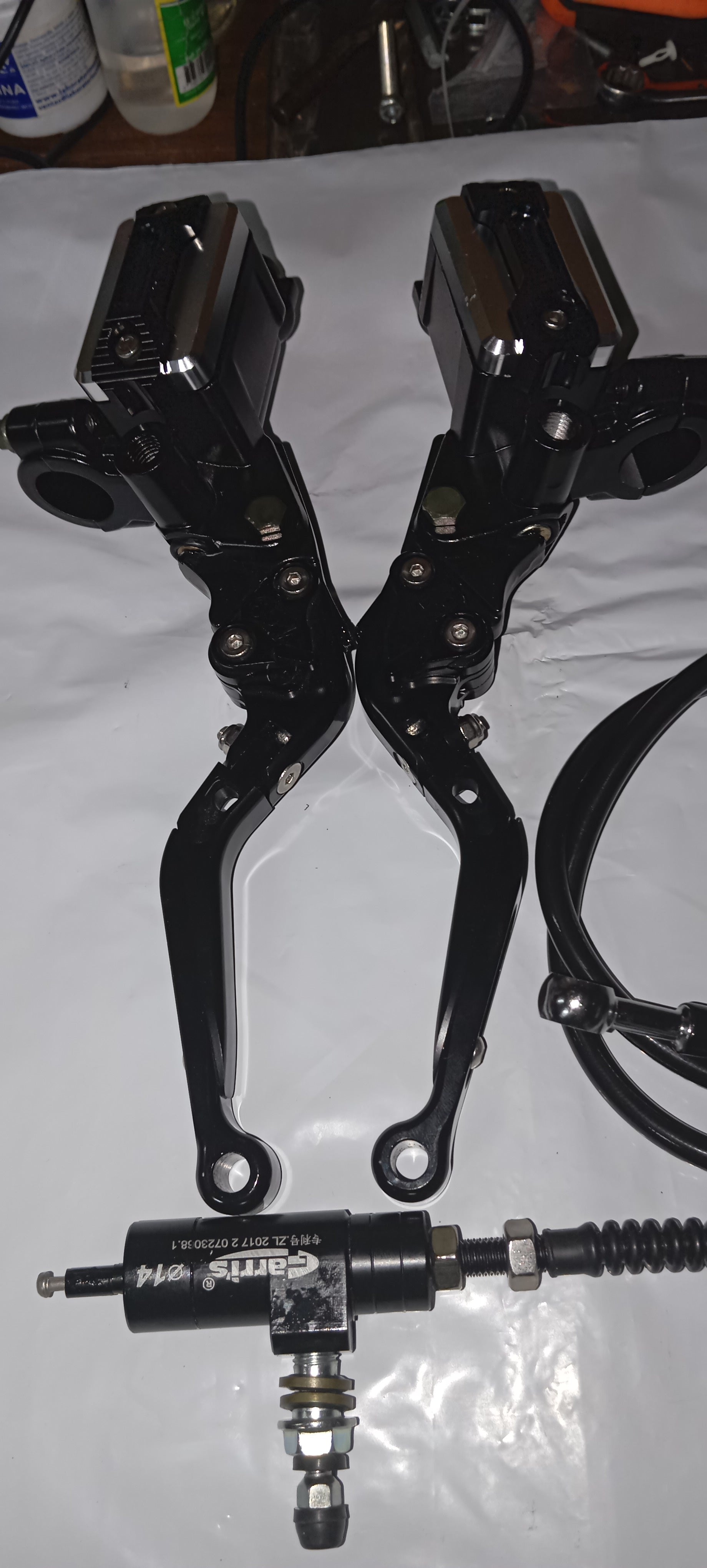 freno delantero clásico con embrague hidráulico profesional