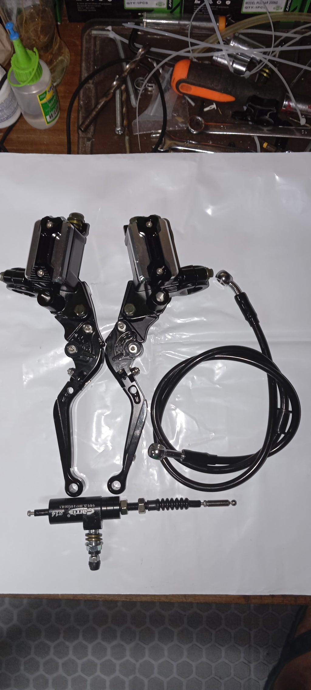 freno delantero clásico con embrague hidráulico profesional