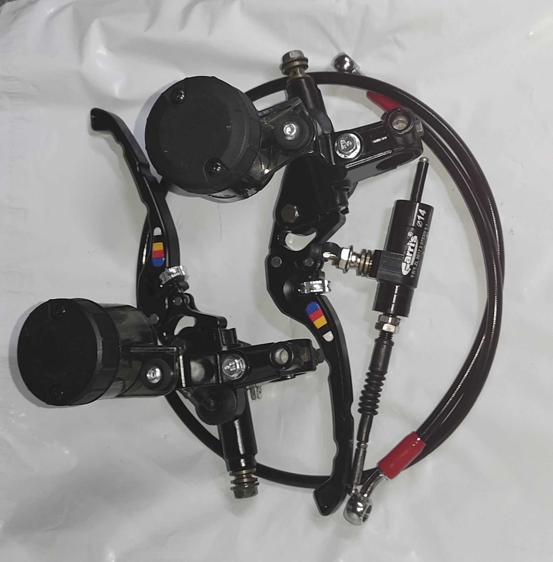 freno delantero premium y embrague hidráulico tipo alto V2