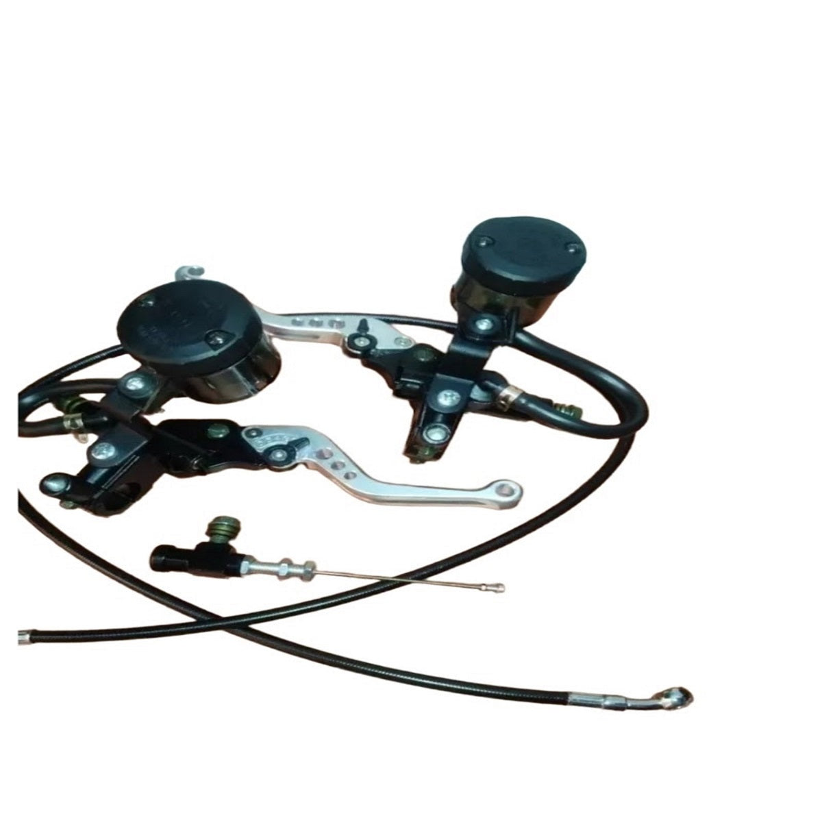 Freno delantero para un disco y embrague hidráulico para adaptar